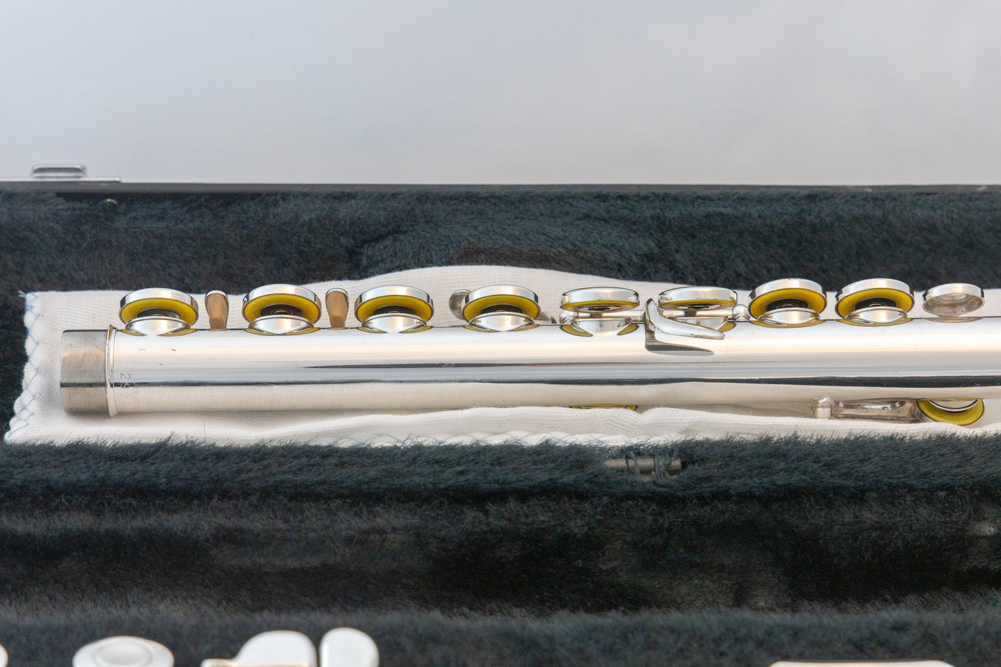 Yamaha YFL-221 Silver-plated Standard Flute *Overhauled *New Pads