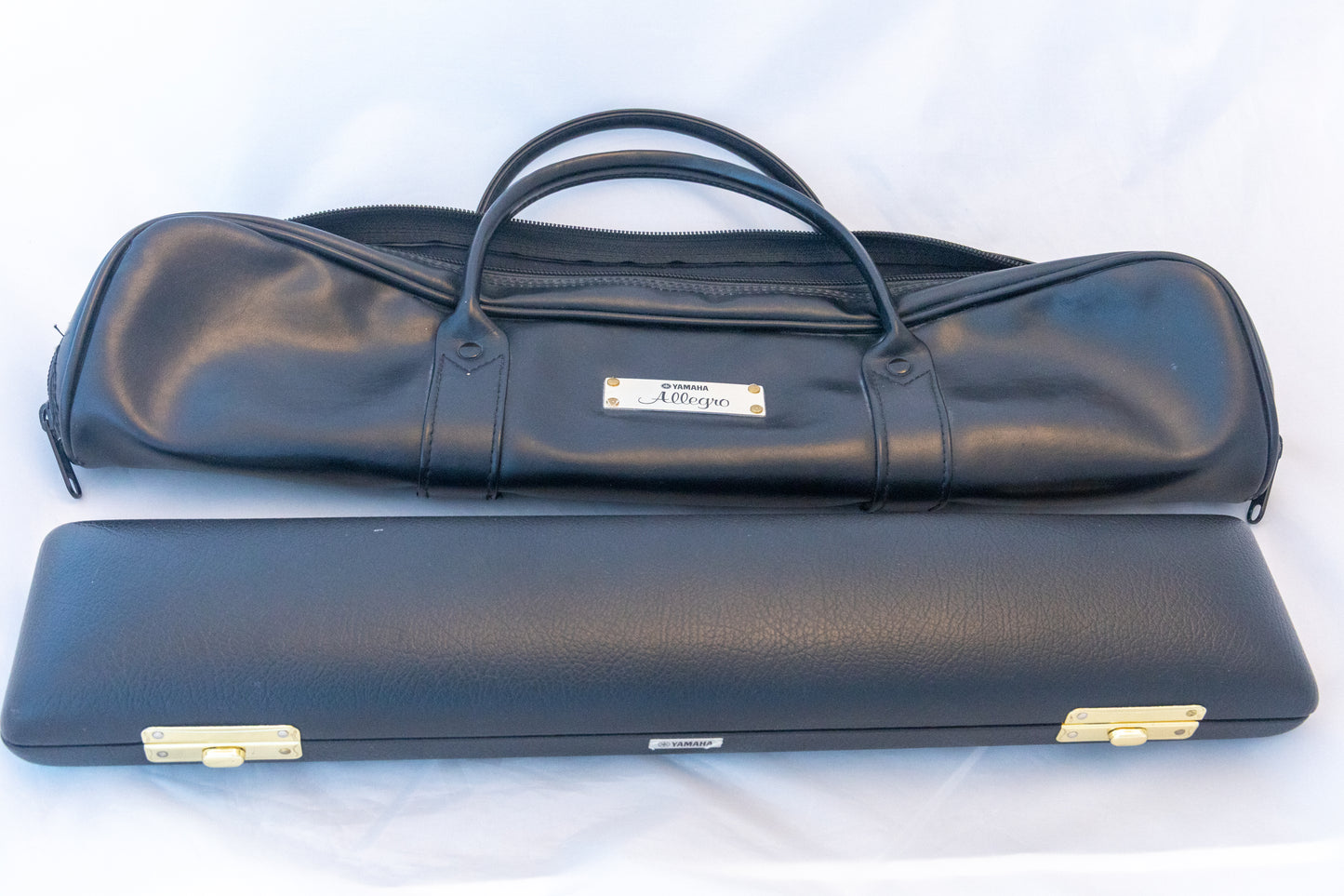 Yamaha YFL-471 Allegro Sterling Silver Intermediate Flute *Open-hole *Low-B *Split-E *Serviced