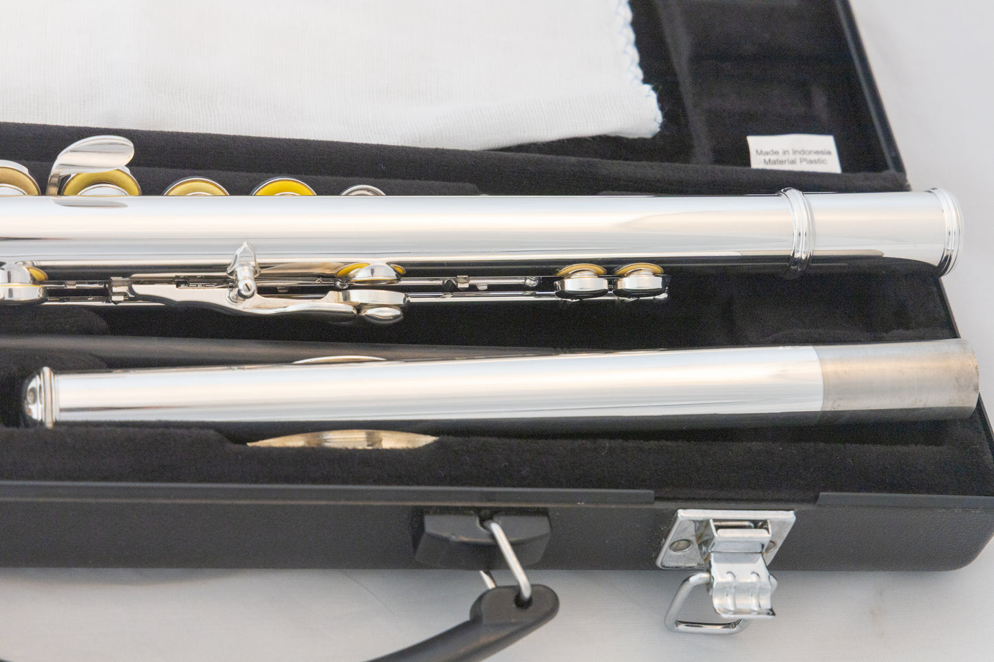 Yamaha YFL-222 Standard Silver-plated Flute *Cleaned & Serviced *Ready to play