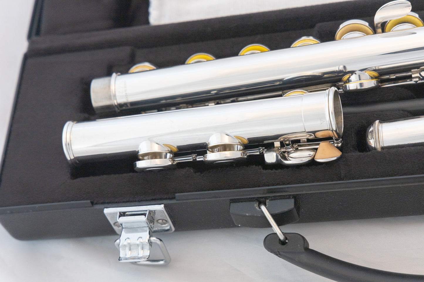 Yamaha YFL-222 Standard Silver-plated Flute *Cleaned & Serviced *Ready to play