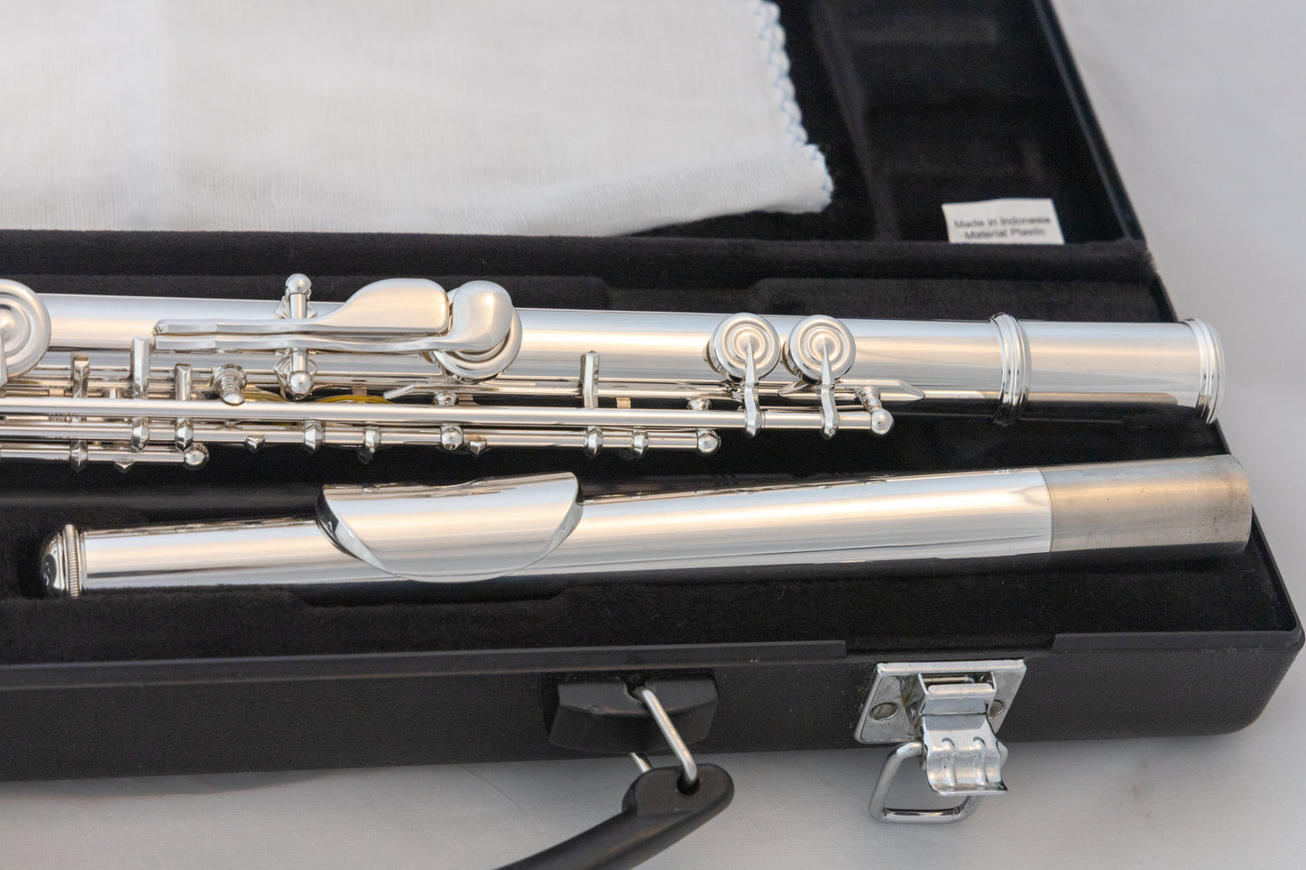 Yamaha YFL-222 Standard Silver-plated Flute *Cleaned & Serviced *Ready to play