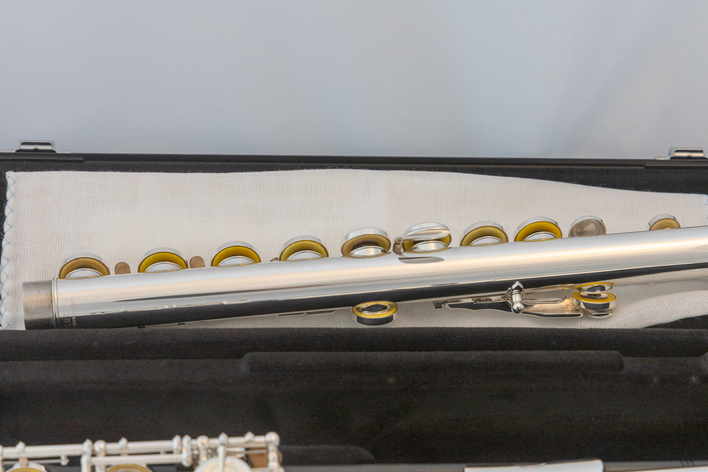 Yamaha YFL-222 Standard Silver-plated Flute *Cleaned & Serviced *Ready to play