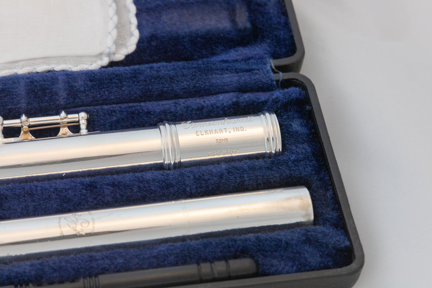 Gemeinhardt 3SHB Intermediate Flute Open-hole *Solid Silver Headjoint Low-B Foot *Overhauled New Pads