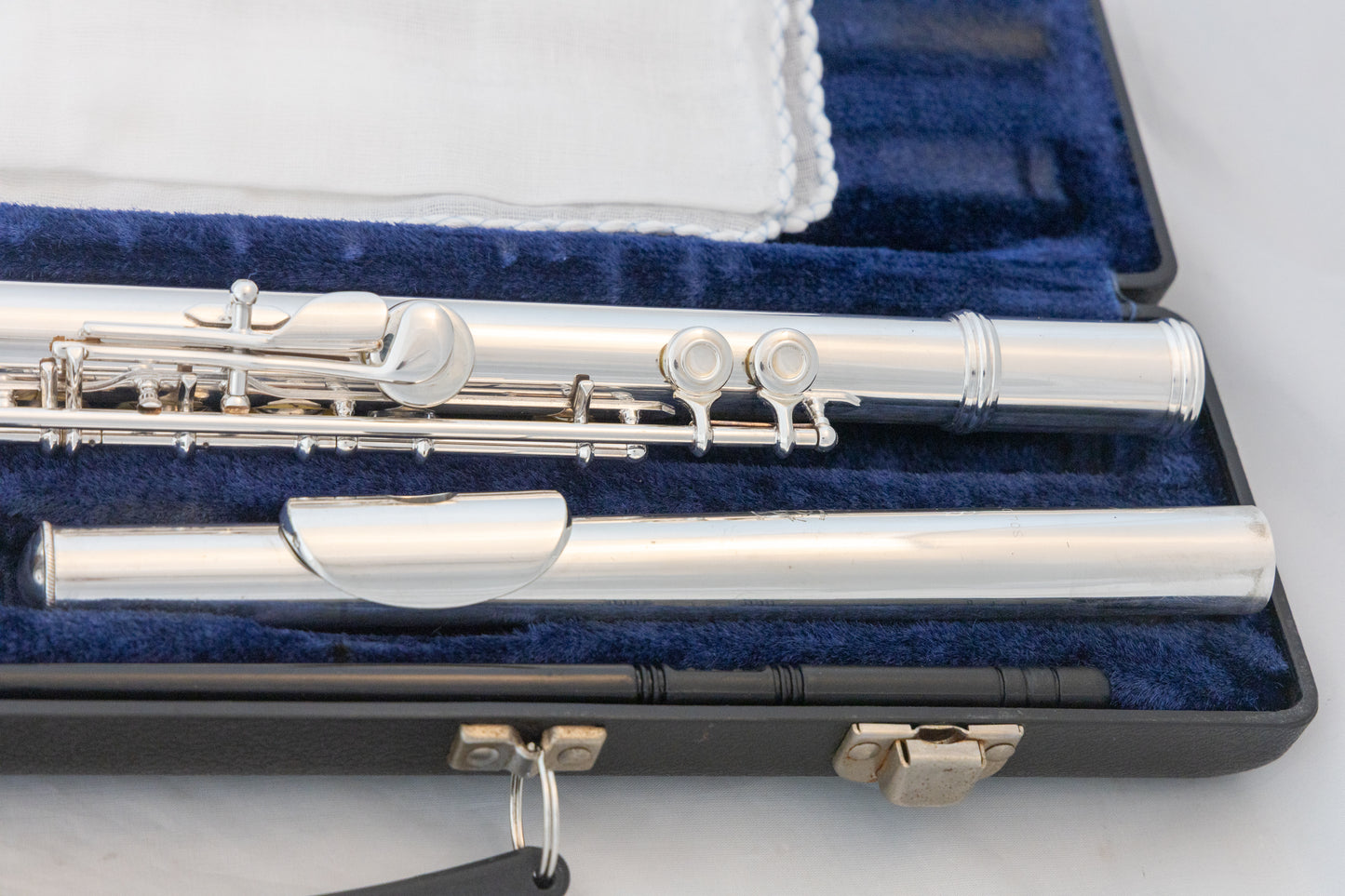 Gemeinhardt 3SHB Intermediate Flute Open-hole *Solid Silver Headjoint Low-B Foot *Overhauled New Pads