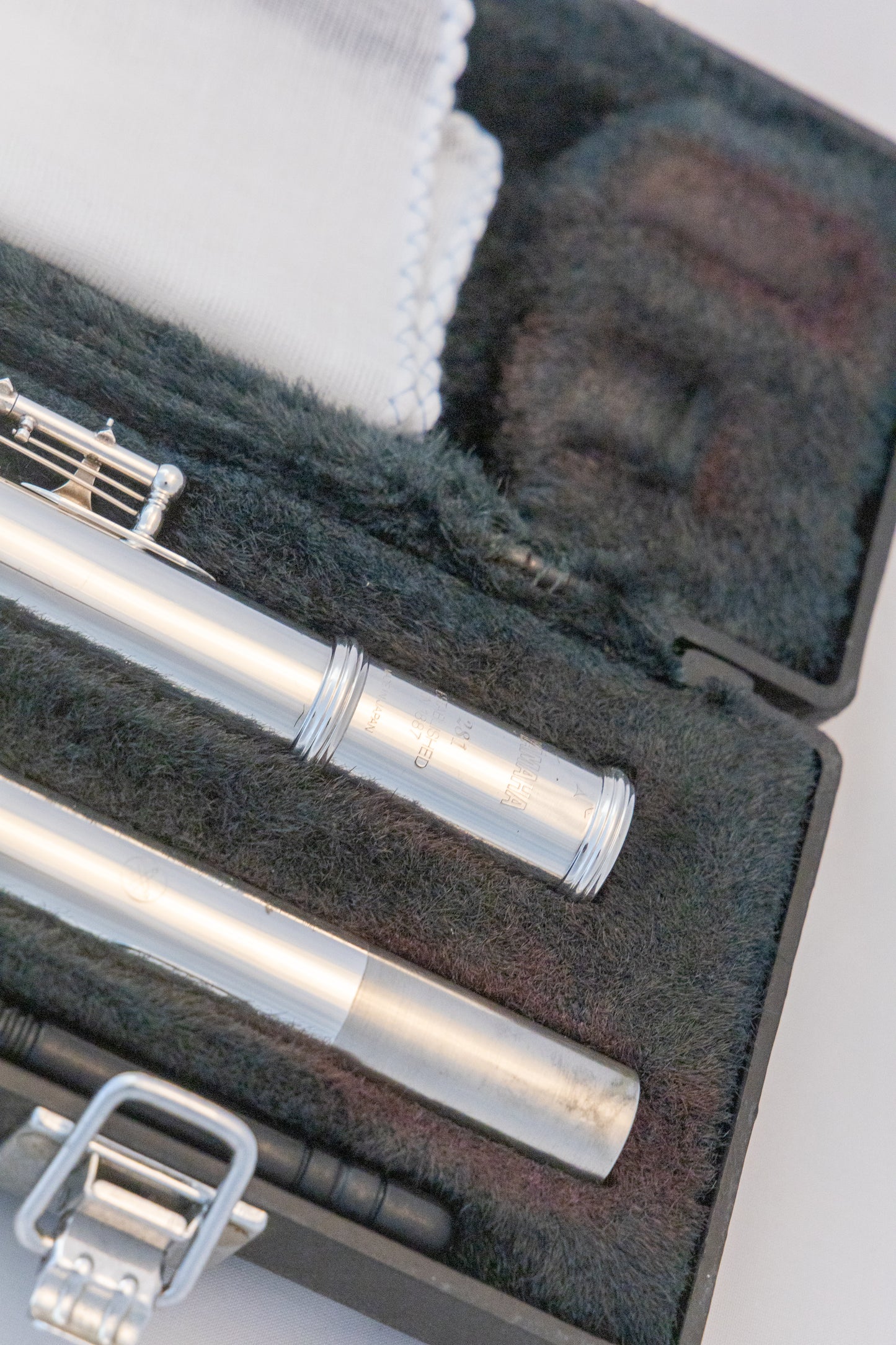 Yamaha YFL-281 Open-Hole Intermediate Flute *Made in Japan *Cleaned & Serviced *New Pads