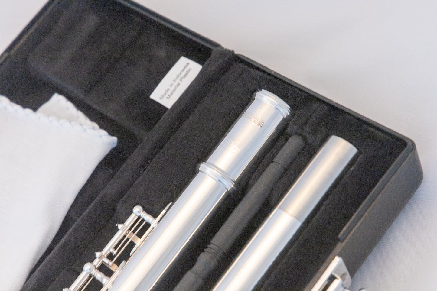 Yamaha YFL-222 Standard Silver-plated Flute *Cleaned & Serviced *Ready to play