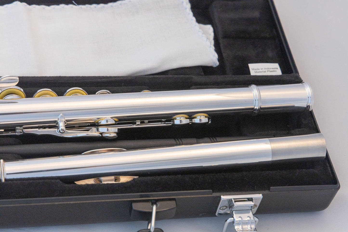 Yamaha YFL-222 Standard Silver-plated Flute *Cleaned & Serviced *Ready to play