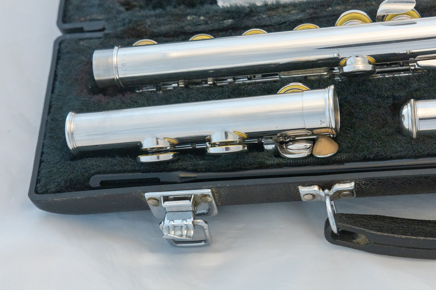 Yamaha YFL-221 Silver-plated Standard Flute *Made in Japan *Overhauled *New Pads