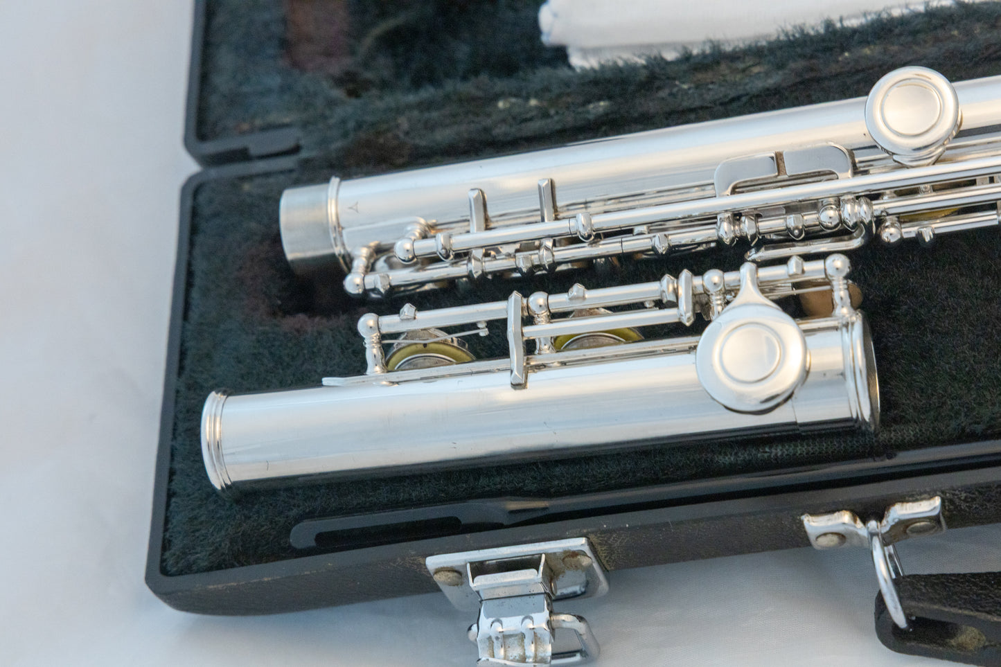 Yamaha YFL-221 Silver-plated Standard Flute *Made in Japan *Overhauled *New Pads