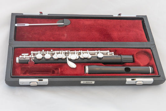 Yamaha YPC-62 Professional Piccolo Grenadilla Wood *Made in Japan *Cleaned & Serviced