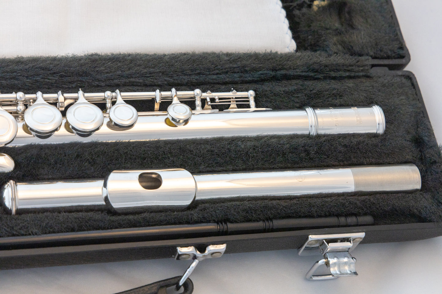 Yamaha YFL-221 Silver-plated Standard Flute *Made in Japan *Cleaned & Serviced