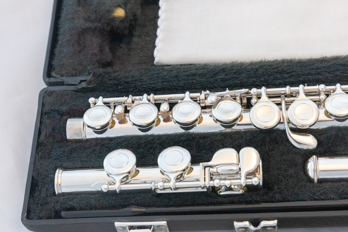 Yamaha YFL-221 Silver-plated Standard Flute *Made in Japan *Cleaned & Serviced