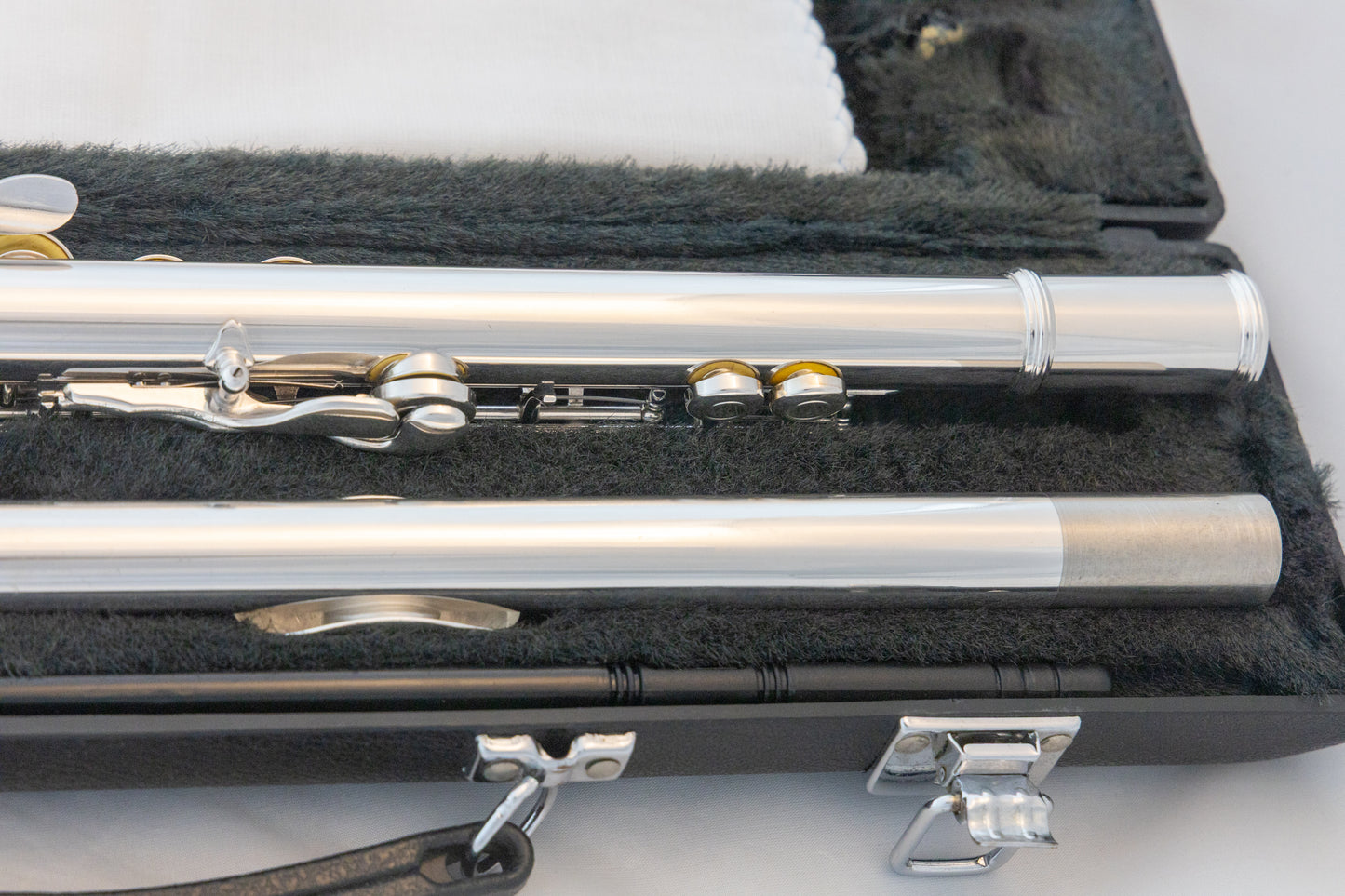 Yamaha YFL-221 Silver-plated Standard Flute *Made in Japan *Cleaned & Serviced