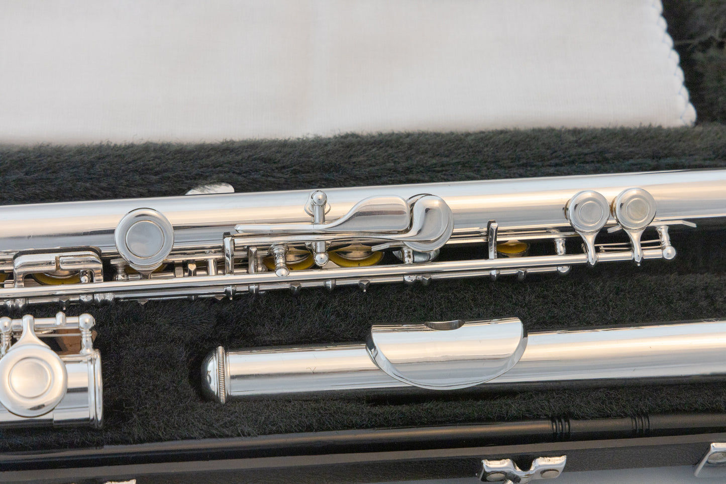 Yamaha YFL-221 Silver-plated Standard Flute *Made in Japan *Cleaned & Serviced