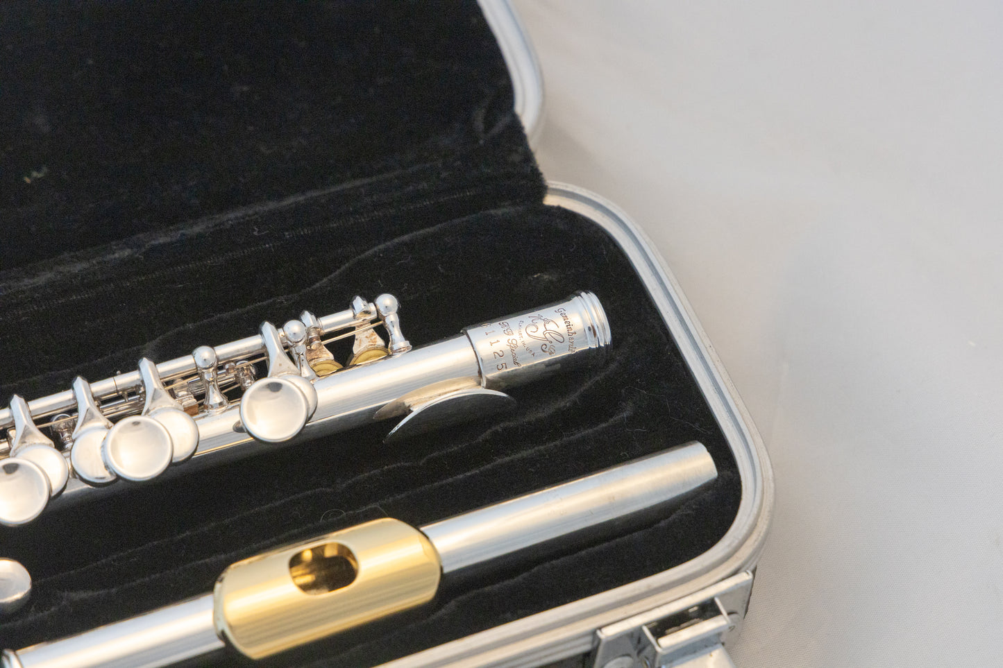 Gemeinhardt KG Special Professional Piccolo *All Solid Silver *Cleaned & Serviced