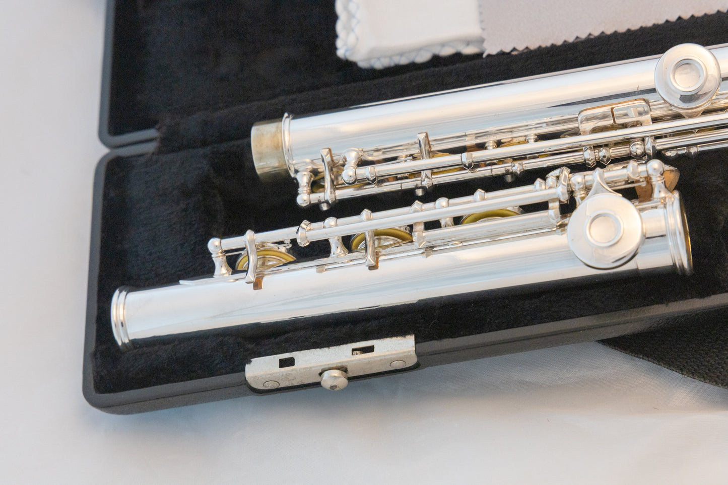 Gemeinhardt 30SHB Intermediate Flute *Solid Silver Headjoint *Low-B Foot, Offset-G*Cleaned & Serviced