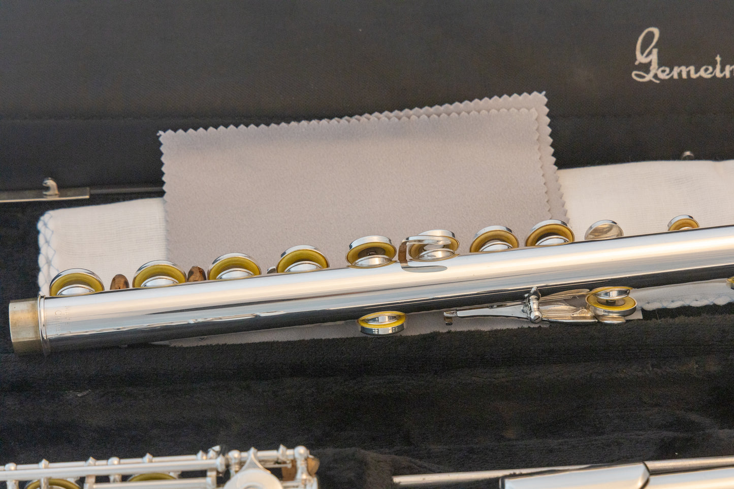 Gemeinhardt 30SHB Intermediate Flute *Solid Silver Headjoint *Low-B Foot, Offset-G*Cleaned & Serviced