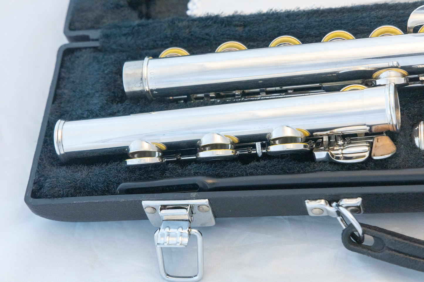 Yamaha YFL-385 II Intermediate Flute *Solid Silver Headjoint *Low-B *Japan Made *Cleaned & Serviced