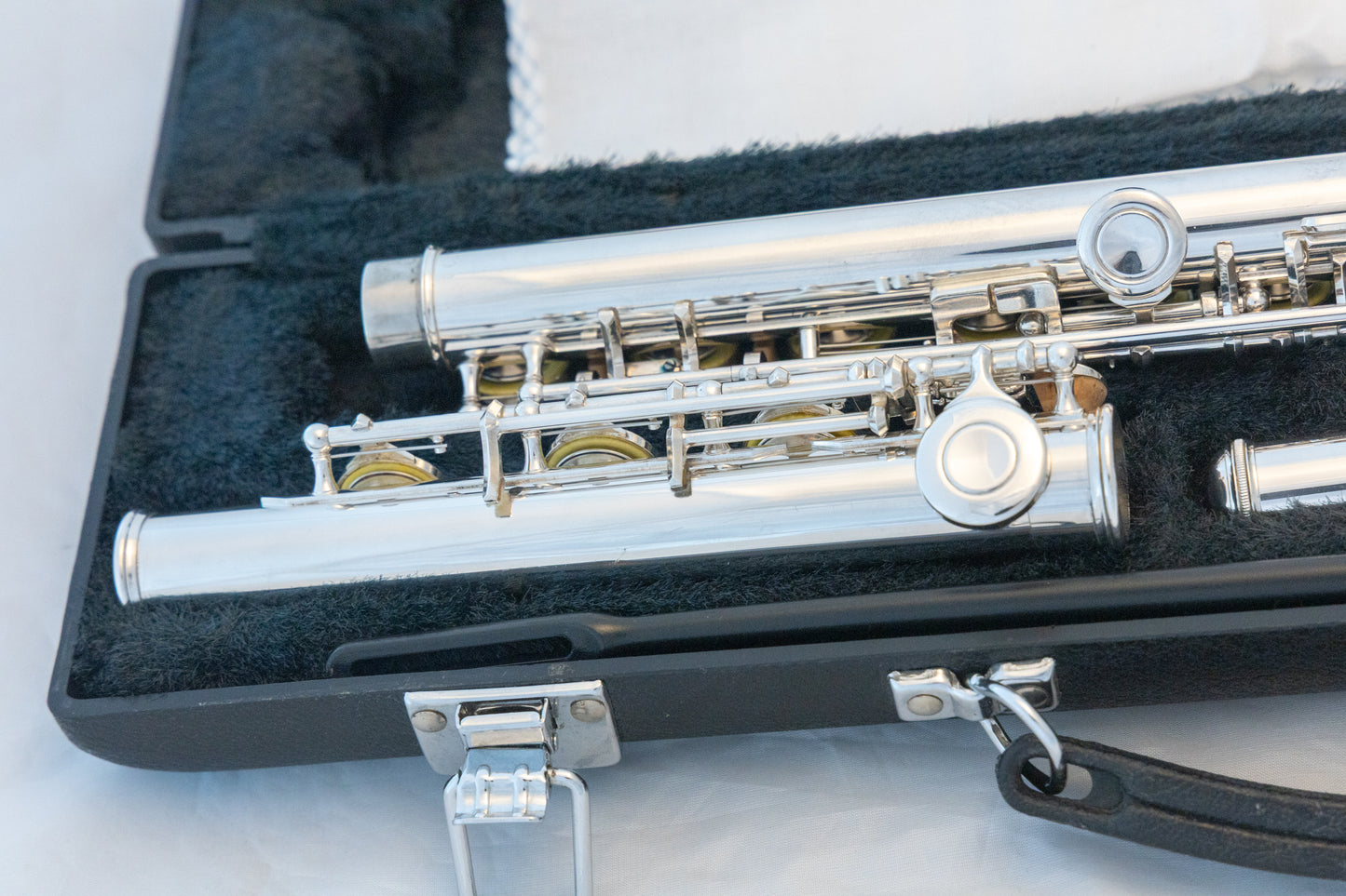 Yamaha YFL-385 II Intermediate Flute *Solid Silver Headjoint *Low-B *Japan Made *Cleaned & Serviced