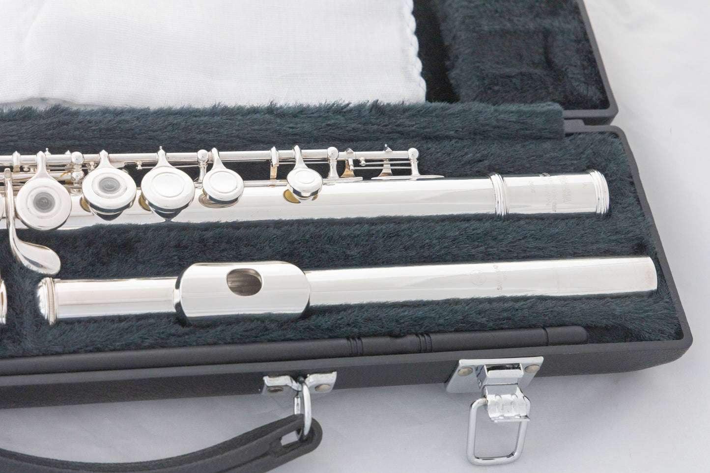 Yamaha YFL-365 II Intermediate Flute *Silver Head *Low-B *Made in Japan *Cleaned & Serviced