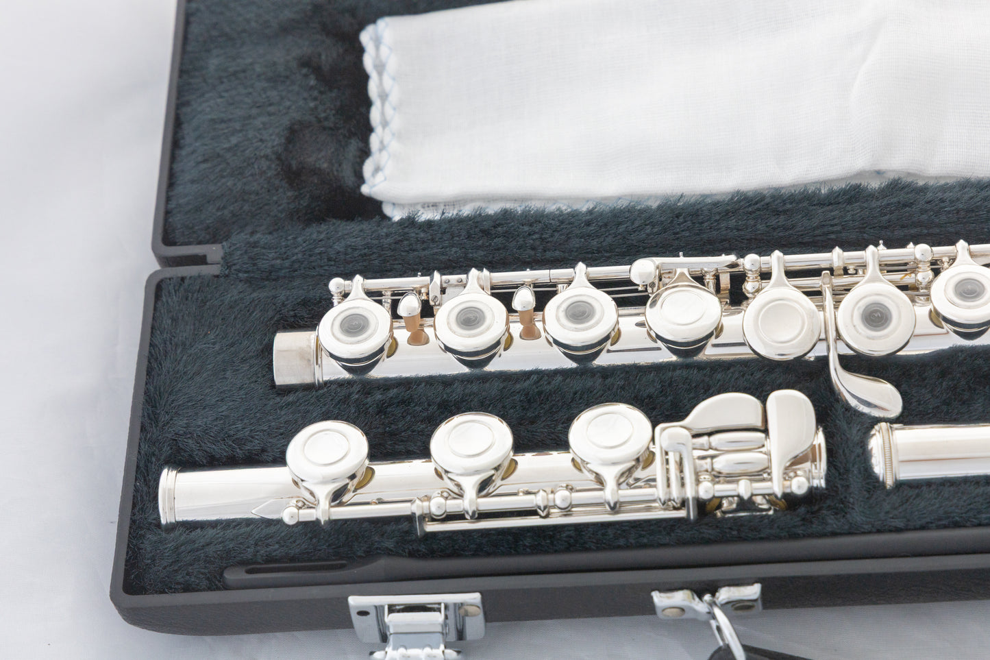 Yamaha YFL-365 II Intermediate Flute *Silver Head *Low-B *Made in Japan *Cleaned & Serviced