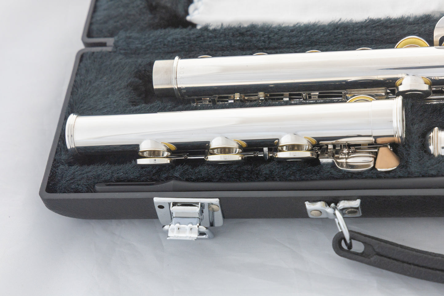 Yamaha YFL-365 II Intermediate Flute *Silver Head *Low-B *Made in Japan *Cleaned & Serviced