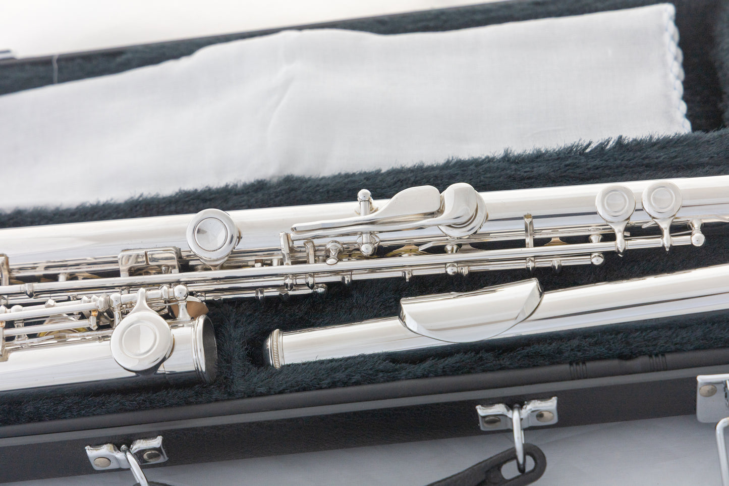 Yamaha YFL-365 II Intermediate Flute *Silver Head *Low-B *Made in Japan *Cleaned & Serviced