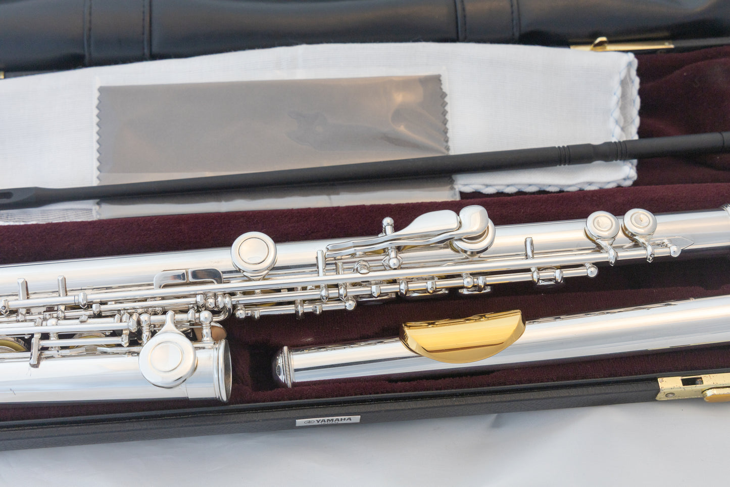 Yamaha YFL-371 Allegro Intermediate Flute *Silver Headjoint *Low-B *Split-E *Made in Japan *Overhauled New Pads