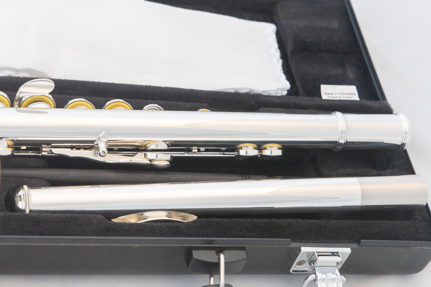 Yamaha YFL-222 Standard Silver-plated Flute *Cleaned & Serviced *Ready to play
