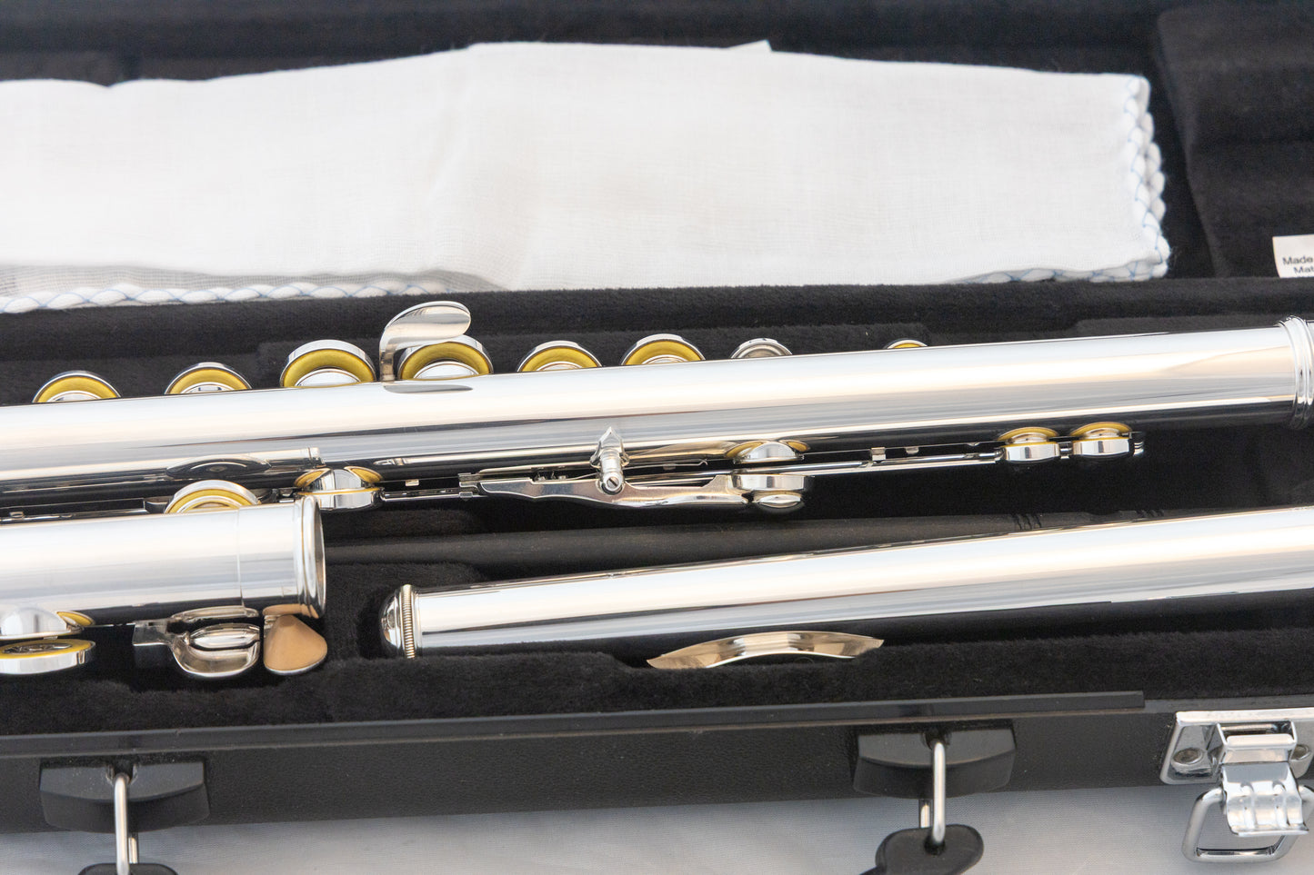 Yamaha YFL-222 Standard Silver-plated Flute *Cleaned & Serviced *Ready to play