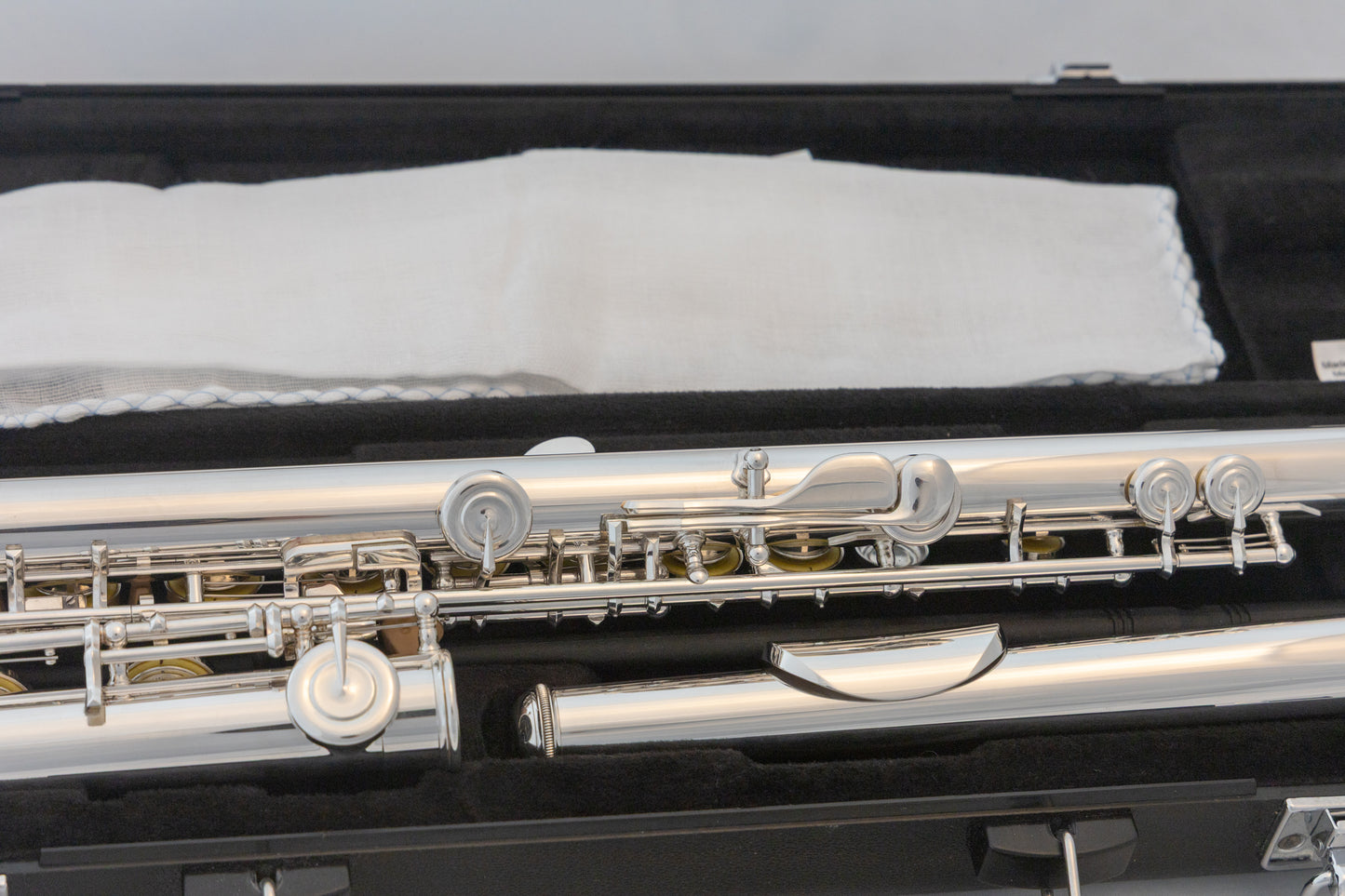 Yamaha YFL-222 Standard Silver-plated Flute *Cleaned & Serviced *Ready to play