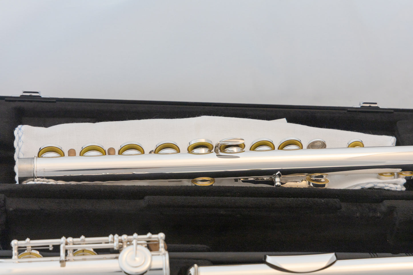 Yamaha YFL-222 Standard Silver-plated Flute *Cleaned & Serviced *Ready to play
