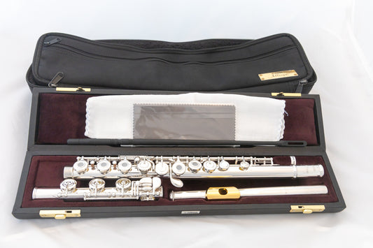 Yamaha YFL-372 Allegro Intermediate Flute *Silver Headjoint *Low-B *Split-E *Overhauled New Pads