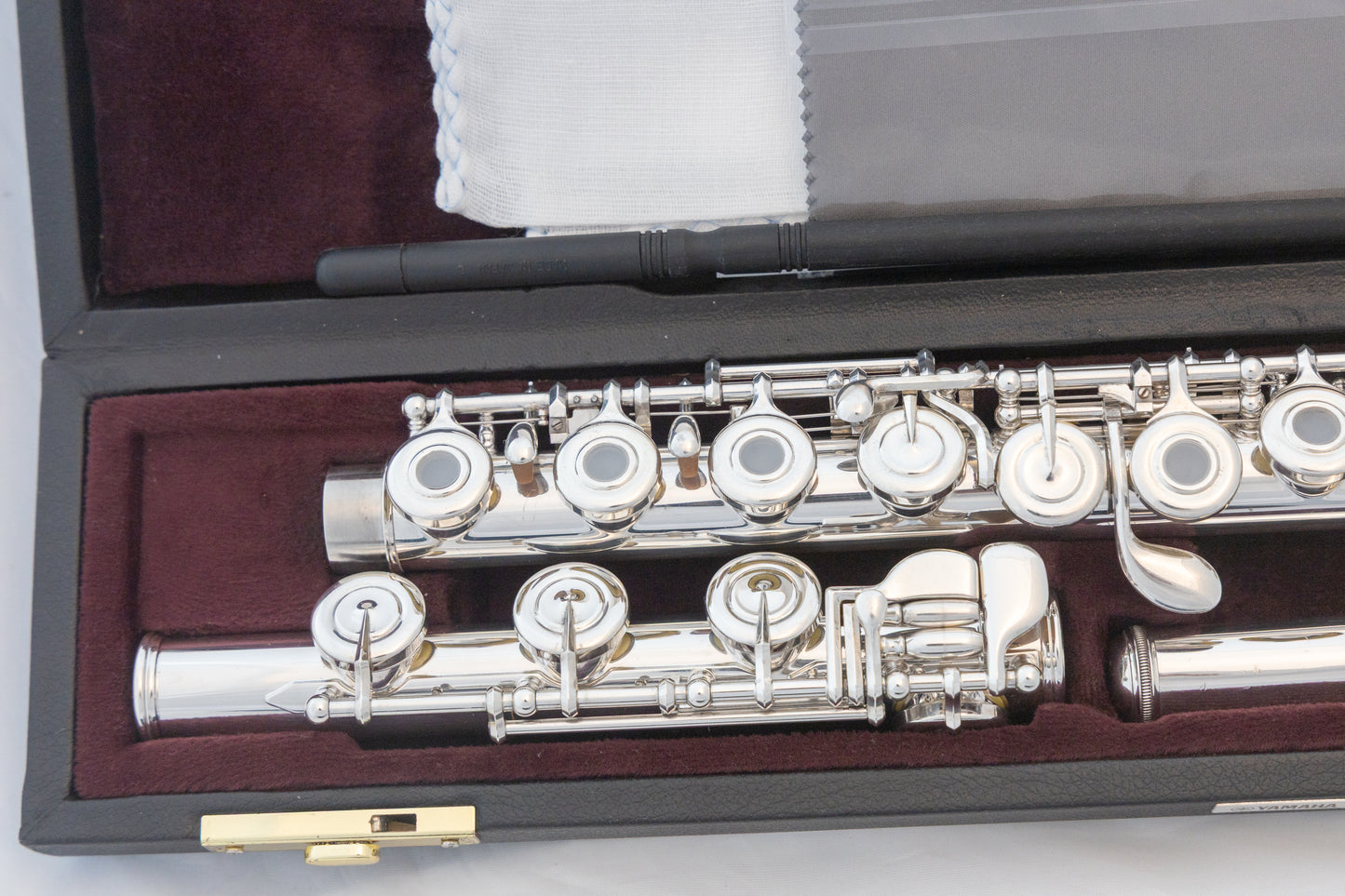 Yamaha YFL-372 Allegro Intermediate Flute *Silver Headjoint *Low-B *Split-E *Overhauled New Pads