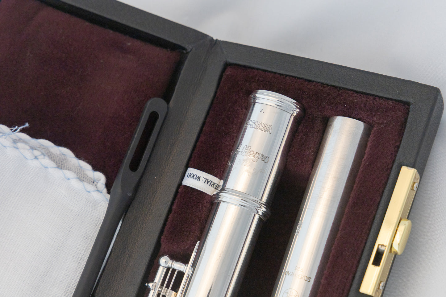 Yamaha YFL-372 Allegro Intermediate Flute *Silver Headjoint *Low-B *Split-E *Overhauled New Pads
