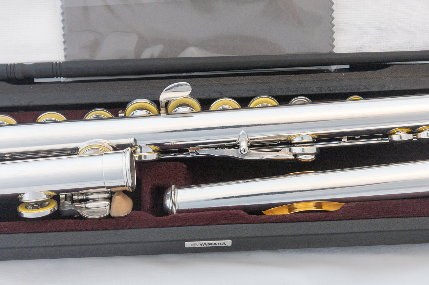 Yamaha YFL-372 Allegro Intermediate Flute *Silver Headjoint *Low-B *Split-E *Overhauled New Pads