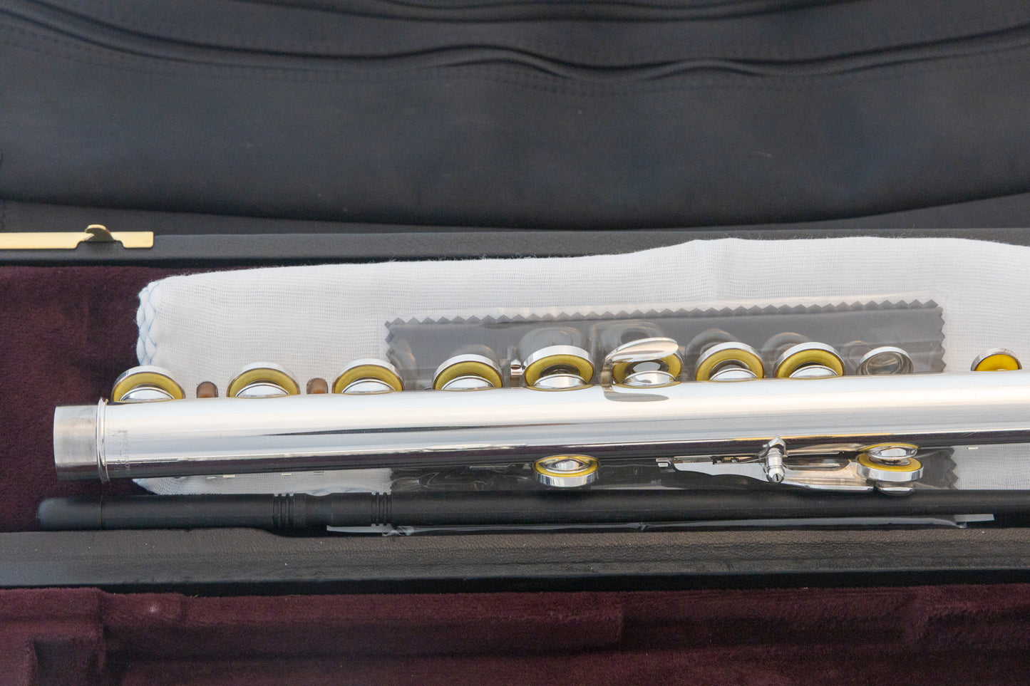 Yamaha YFL-372 Allegro Intermediate Flute *Silver Headjoint *Low-B *Split-E *Overhauled New Pads