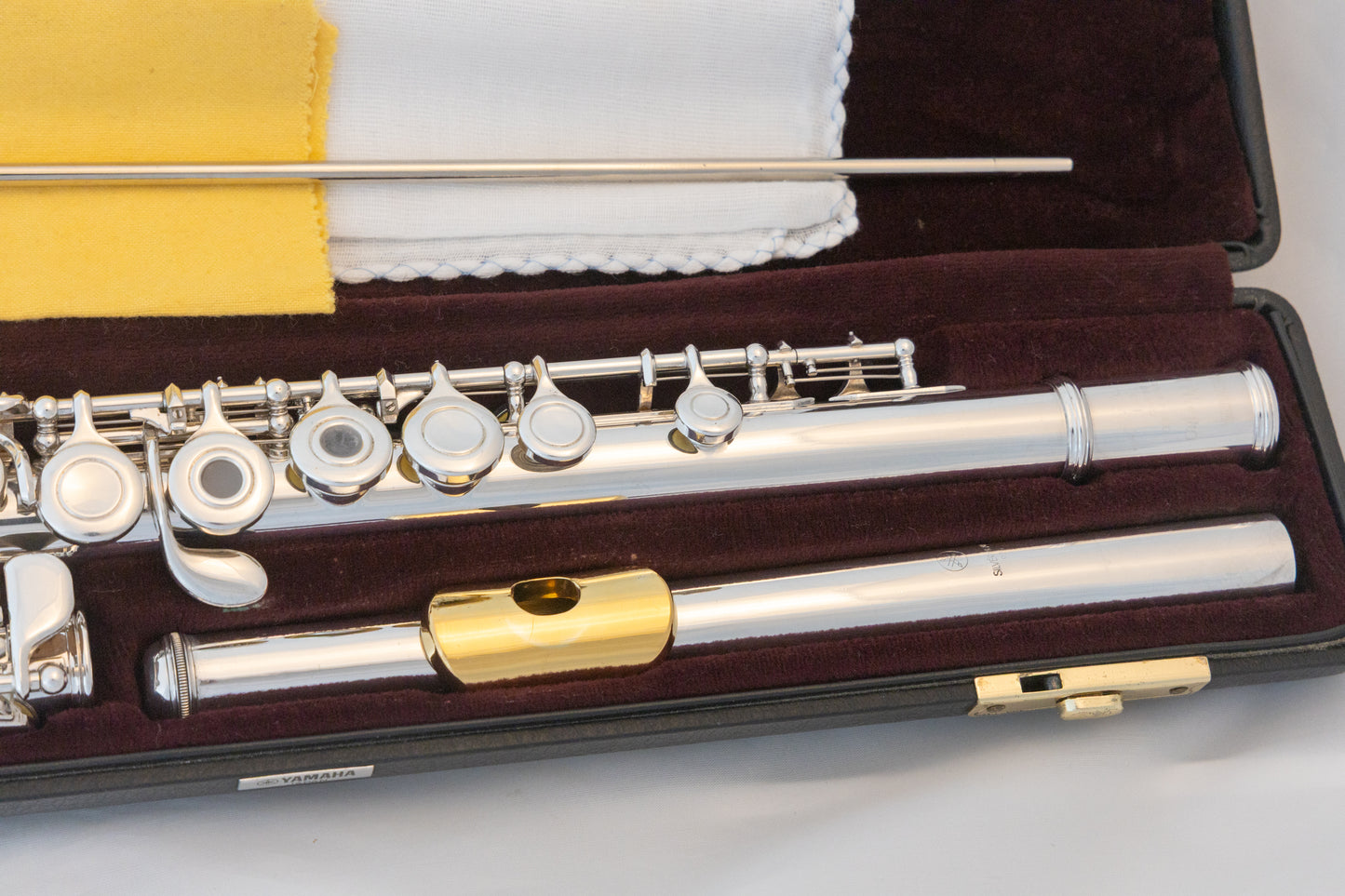Yamaha YFL-371 Allegro Intermediate Flute *Silver Headjoint *Low-B *Split-E *Made in Japan *Cleaned & Serviced