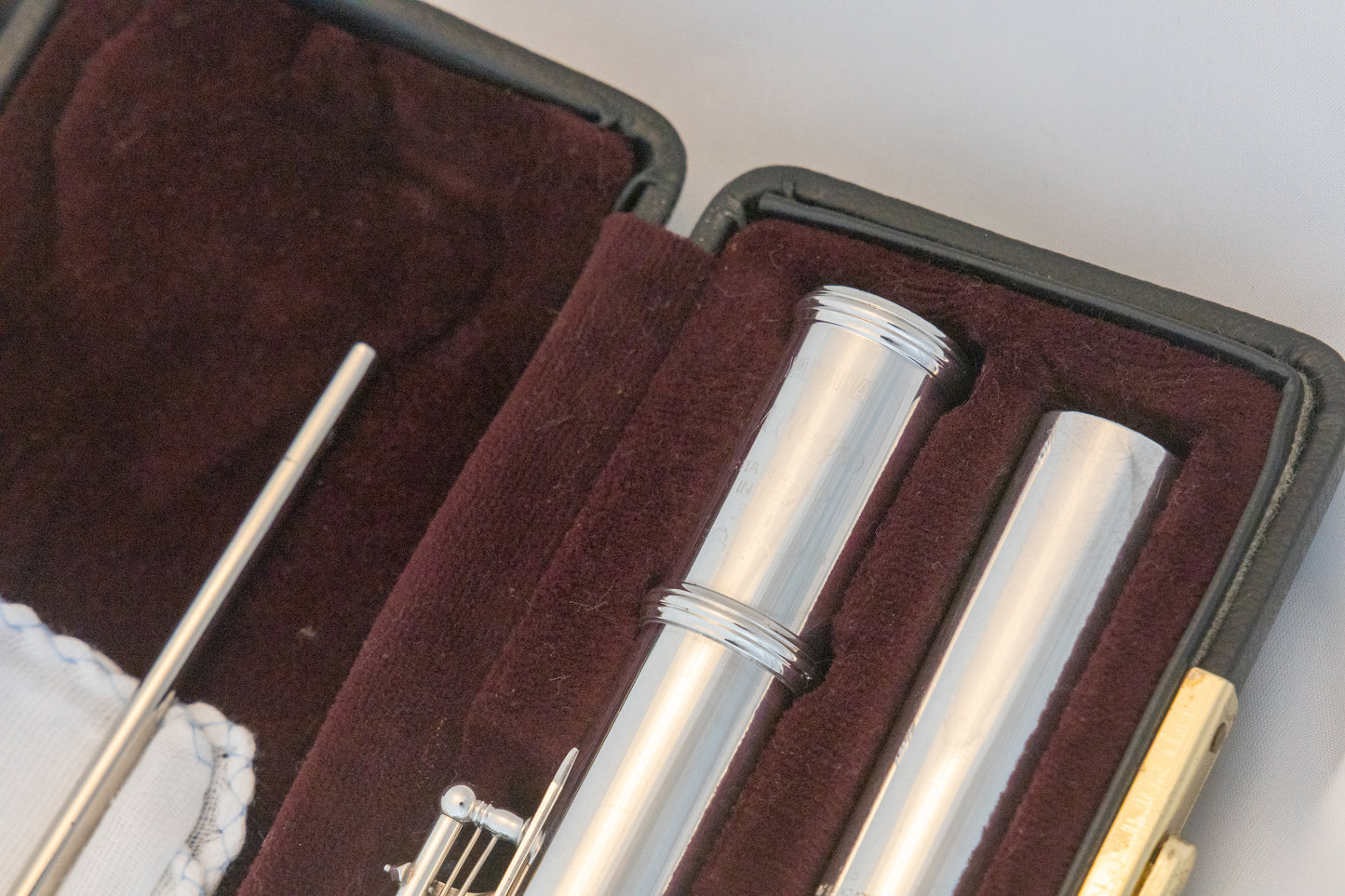 Yamaha YFL-371 Allegro Intermediate Flute *Silver Headjoint *Low-B *Split-E *Made in Japan *Cleaned & Serviced