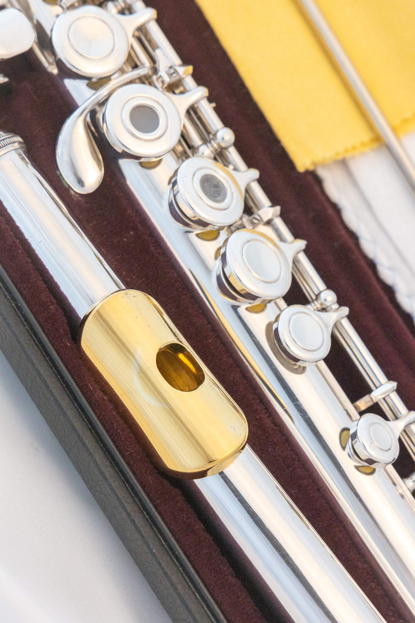 Yamaha YFL-371 Allegro Intermediate Flute *Silver Headjoint *Low-B *Split-E *Made in Japan *Cleaned & Serviced