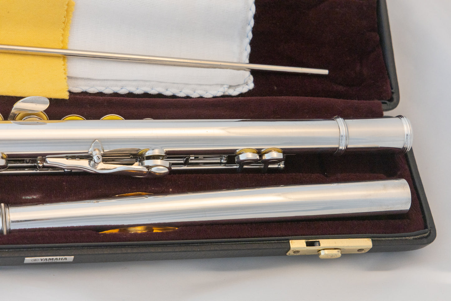 Yamaha YFL-371 Allegro Intermediate Flute *Silver Headjoint *Low-B *Split-E *Made in Japan *Cleaned & Serviced
