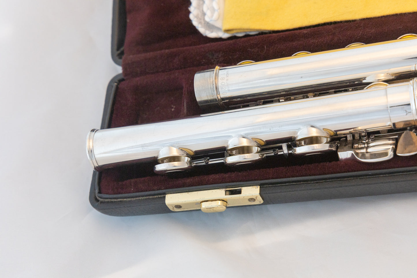 Yamaha YFL-371 Allegro Intermediate Flute *Silver Headjoint *Low-B *Split-E *Made in Japan *Cleaned & Serviced