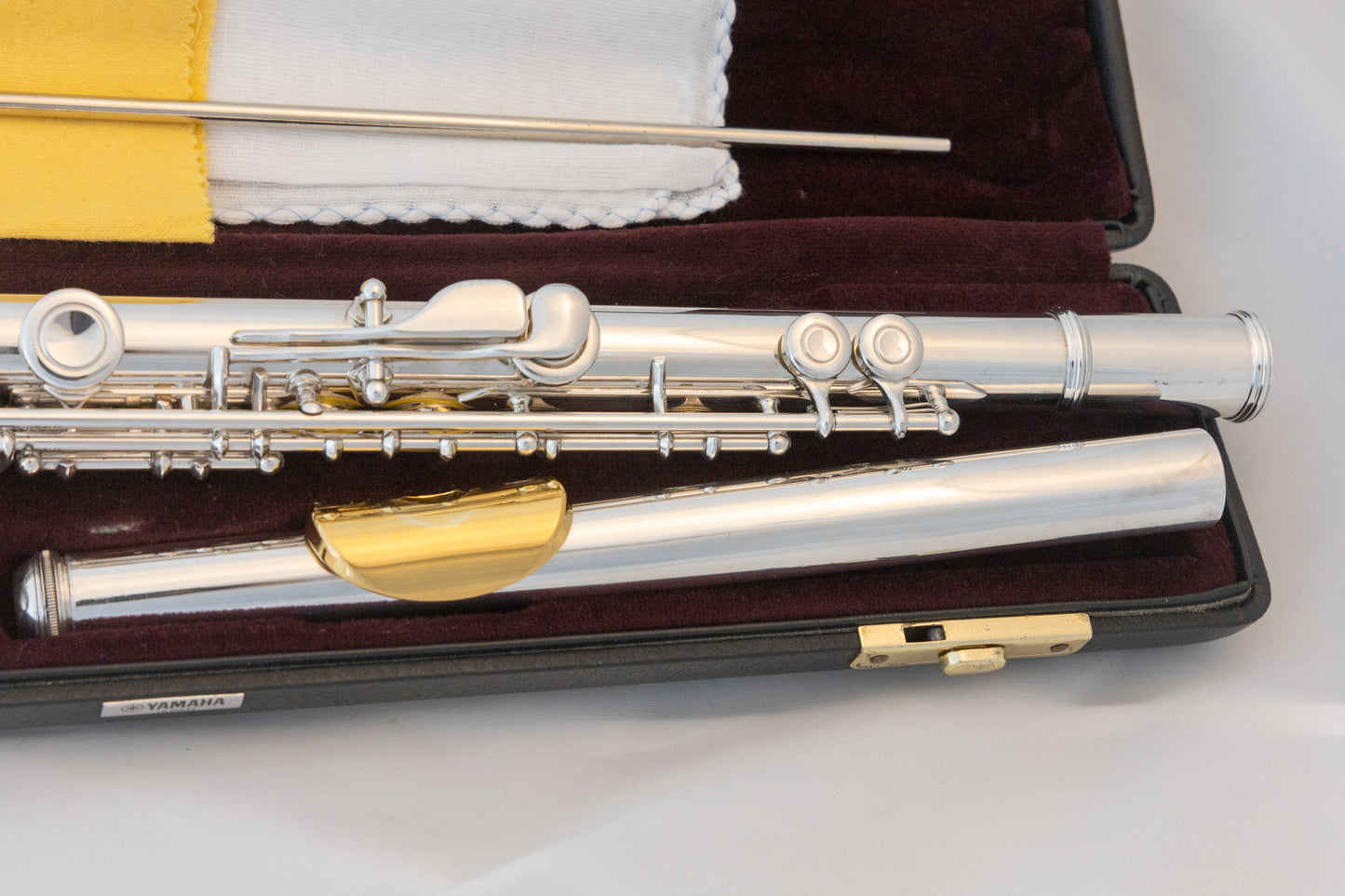 Yamaha YFL-371 Allegro Intermediate Flute *Silver Headjoint *Low-B *Split-E *Made in Japan *Cleaned & Serviced