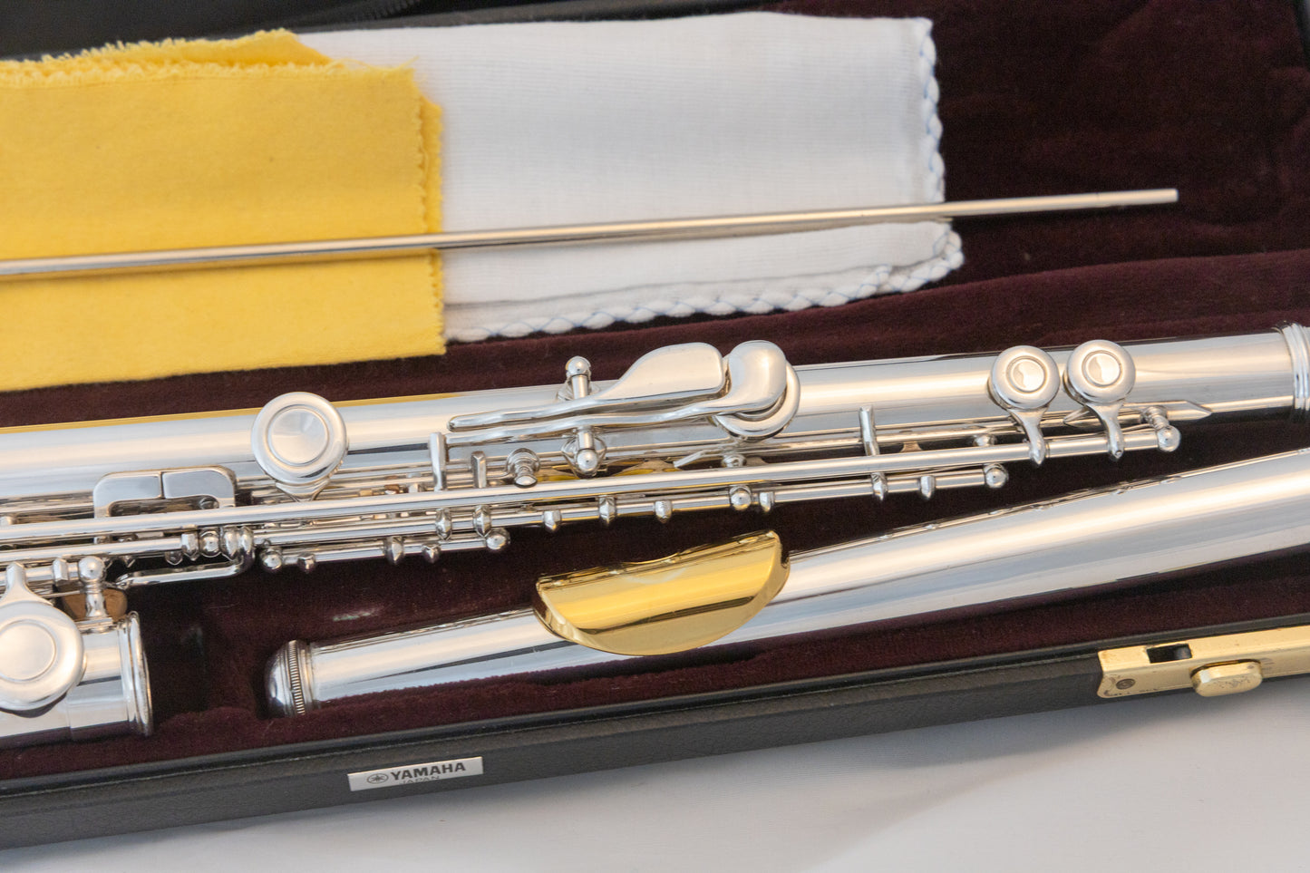 Yamaha YFL-371 Allegro Intermediate Flute *Silver Headjoint *Low-B *Split-E *Made in Japan *Cleaned & Serviced