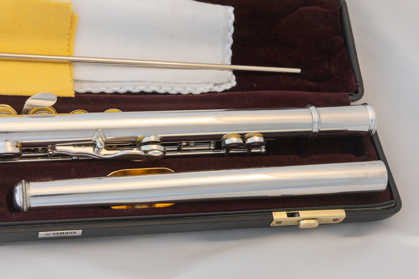Yamaha YFL-371 Allegro Intermediate Flute *Silver Headjoint *Low-B *Split-E *Made in Japan *Cleaned & Serviced