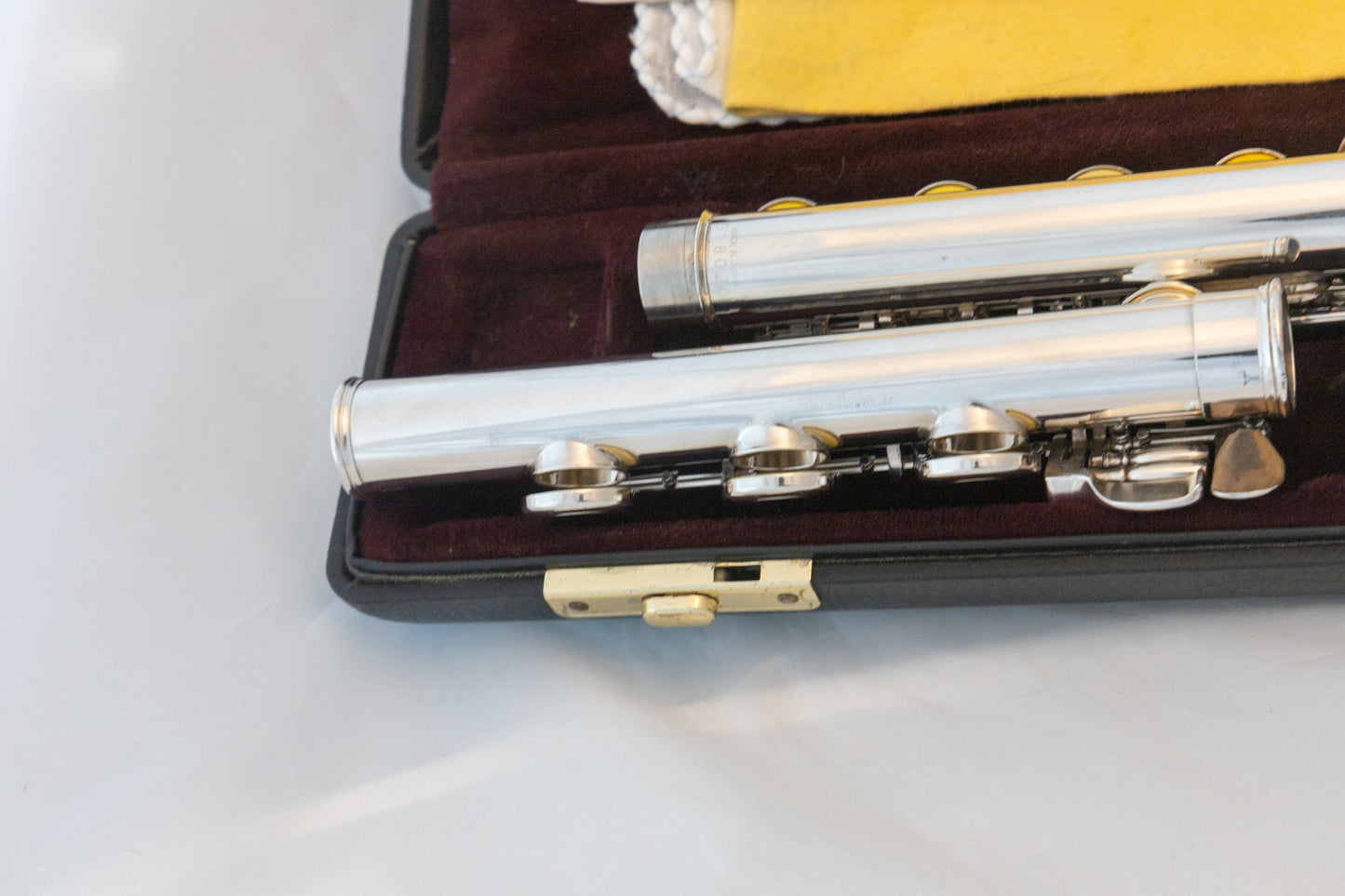 Yamaha YFL-371 Allegro Intermediate Flute *Silver Headjoint *Low-B *Split-E *Made in Japan *Cleaned & Serviced