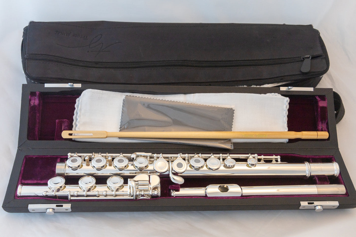Trevor James 12XB Open hole Flute with B Foot *Cleaned & Serviced Ready to Play