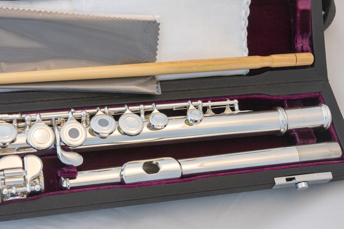 Trevor James 12XB Open hole Flute with B Foot *Cleaned & Serviced Ready to Play