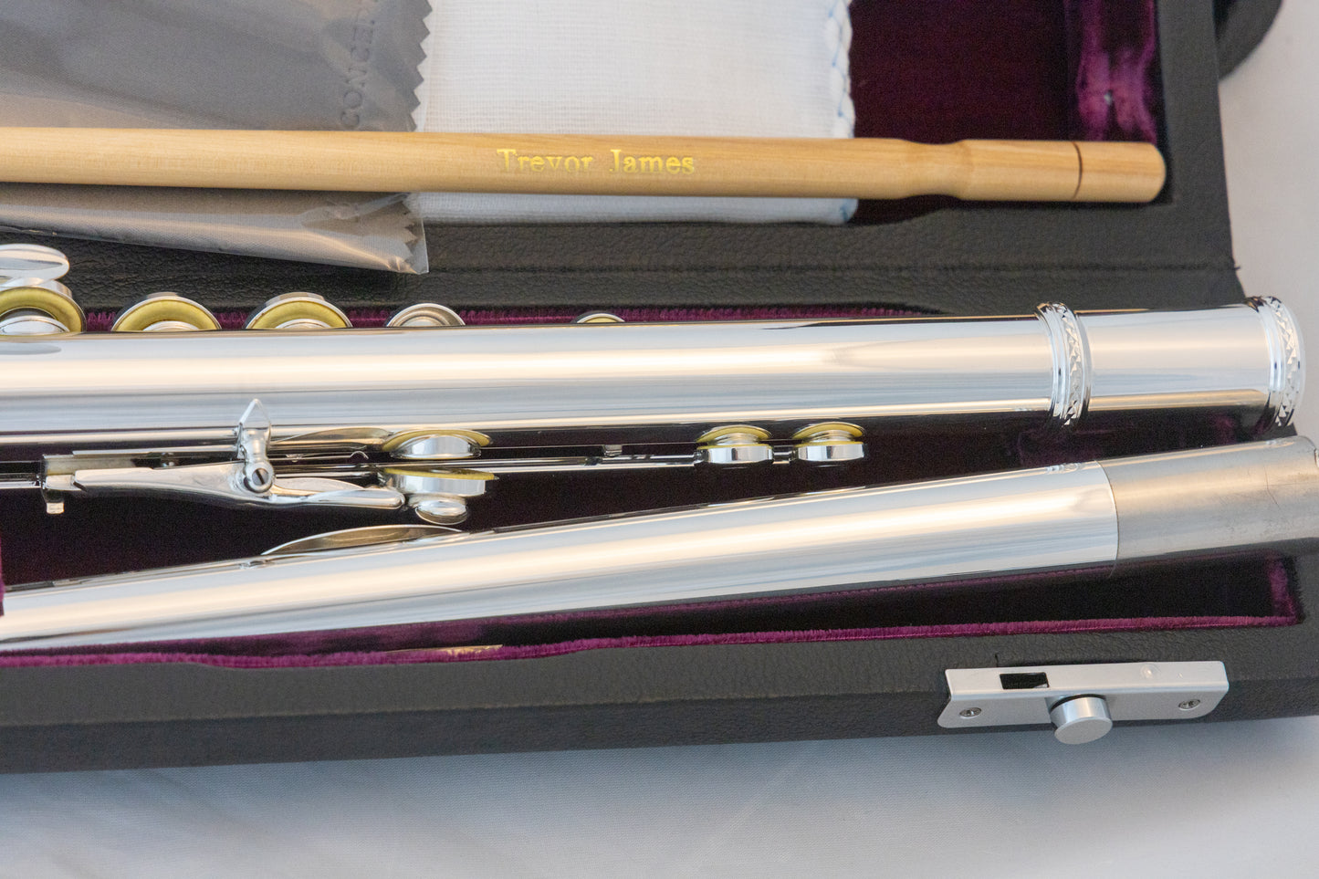 Trevor James 12XB Open hole Flute with B Foot *Cleaned & Serviced Ready to Play