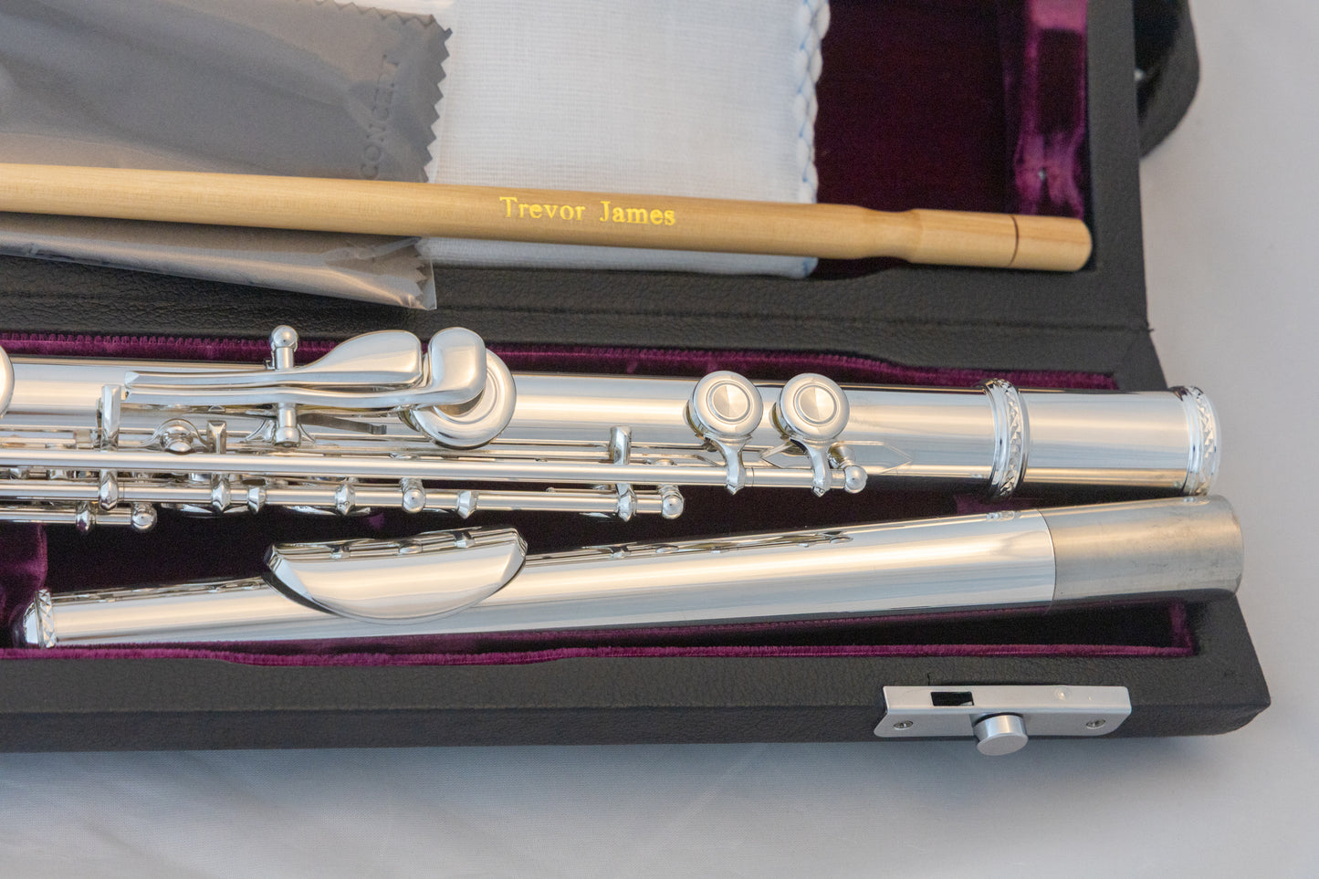 Trevor James 12XB Open hole Flute with B Foot *Cleaned & Serviced Ready to Play